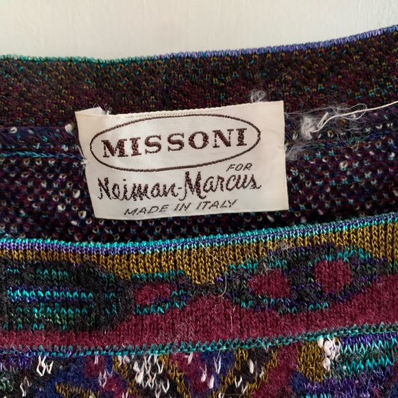 Vintage Missoni for Nieman Marcus sweater made in Italy XS/S - Picture 5 of 9